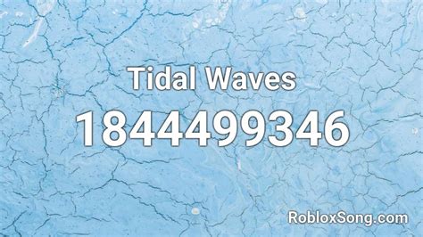 tidal wave id